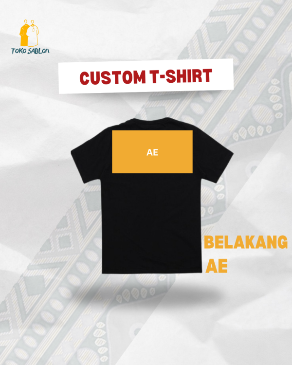Kaos Sablon Desain Sendiri-Utsman Athar - Gambar 2