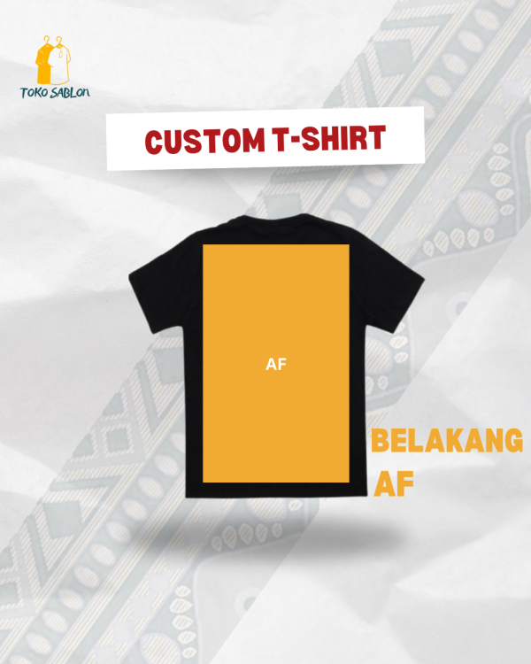 Kaos Sablon Desain Sendiri-Utsman Athar - Gambar 5