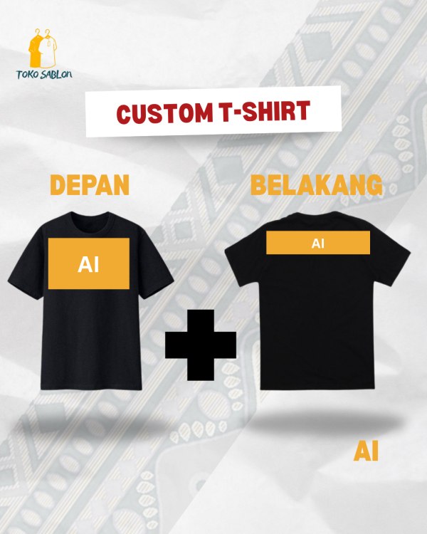 Custom Kaos Depan Belakang - Gambar 7